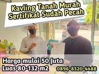 Tanah Murah Wonogiri Sertifikat Sudah Pecah