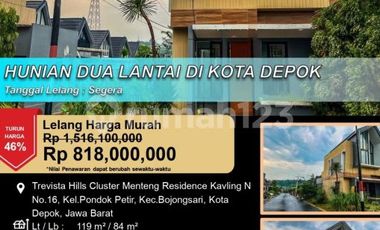 Rumah Modern Minimalis 2 Lantai di Depok