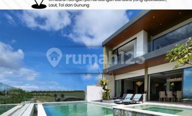 Dijual Luxury Villa di Jimbaran dengan Pemandangan Bandara yang Spektakuler, Laut, Tol dan Gunung