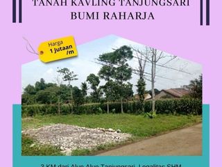 Tanah Tanjungsari Sumedang SHM 1 Jutaan/m
