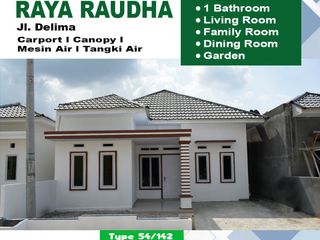 RUMAH CLUSTER MINIMALIS DEKAT JUMBO MART DELIMA