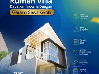 DIJUAL CEPAT! Villa 2 Lantai dengan Indoor Pool Harga Termurah Se-Kota Batu