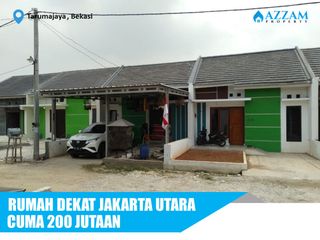 RUMAH MURAH STRATEGIS DEKAT KE JAKARTA UTARA BISA KPR SYARIAH