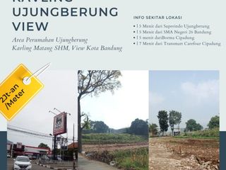 Dekat Transmart Cipadung, Tanah Murah SHM Dapat View Bandung