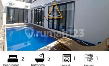 Villa For Sale 2 Bedroom And Private Pool In Jln Tunjung Ungasan - Bali