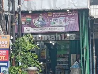 Ruko Strategis Pondok Cabe Raya Pamulang - SHM, LT 70/144, Yur + Tat