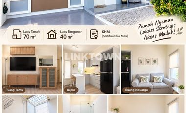 Dijual Cepat Rumah Dalam Cluster Siap Huni Furnish
