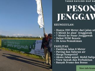 Tanah Kavling Siap Bangun Pesona Jenggawah Jember