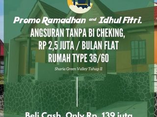 Rumah 1 lantai ter murah dekat stasiun rangkas hanya 139Jta