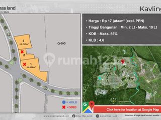 Kavling Komersial Strategis Xlane BSD City – Investasi Premium