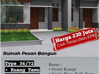 Dijual Rumah Pesan Bangun Ngembal Kulon SPECIAL PRICE!