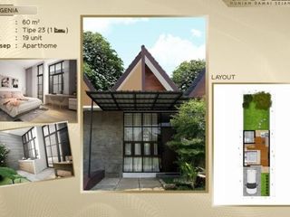 Dijual Rumah Berdesain Aparthome Dilengkapi Fingerprint di Kudus