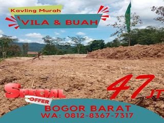 KAVLING TANAH VILA DAN BUAH MURAH AGROHILLS DI BOGOR (PROMO)