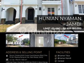 Rumah Mediterania Nyaman 2 Lantai Bagus Jambi