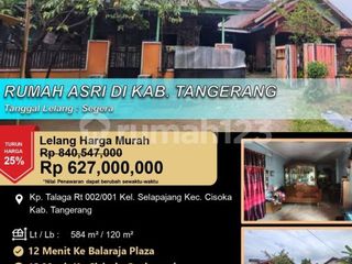 Rumah Asri Luas dan Lapang di Kabupaten Tangerang