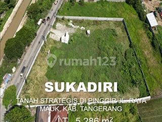 Kavling Cocok untuk Gudang di Jl. Raya Mauk, Sepatan Tangerang