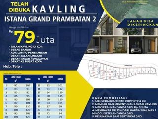Tanah Kavling Dijual Lokasi Strategis Prambatan Kaliwungu Kudus