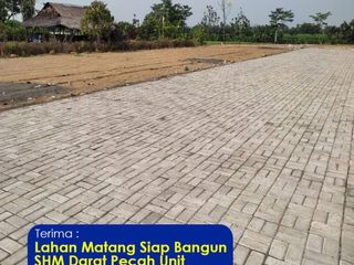 9 Menit Pasar Bumijawa, Tanah Kavling Tegal, Terima SHM Perunit
