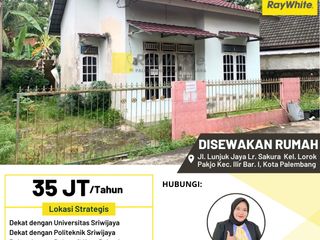 rumah sewa dkt unsri bukit palembang