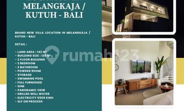 Brand New Villa Location In Melangkaja / Kutuh - Bali