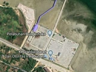 Tanah abeli pelabuhan bungkutoko dan terminal konteiner pelindo 4 kota kendari Sulawesi