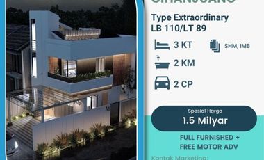 Green Ville Cihanjuang Rumah Mewah Modern Bandung Utara