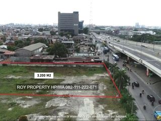 Dijual Tanah di Jl. Yos Sudarso Tg. Priok 3.196 m2 KOMERSIL