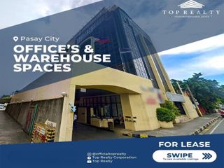 Office Space for Rent in Pasay City  330-345 SQM