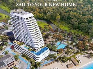 Beach front Studio Unit Condominium at Spinnaker Club Laiya