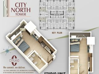 Studio Condo Unit for Sale in Bagong Pag-Asa, Quezon City at City North Tower | 22.22sqm
