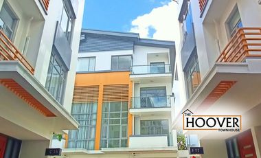 4BR 4-Storey Townhouse for Sale in Addition Hills, San Juan at The Hoover Townhouse | D-18 European Style