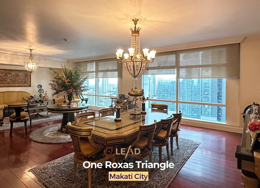 One Roxas Triangle, 3 Bedroom Unit For Sale, near Park Central Towers ...