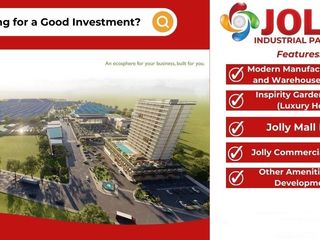 Lot With Warehouse For Sale In Jolly Industrial Park-Pulilan