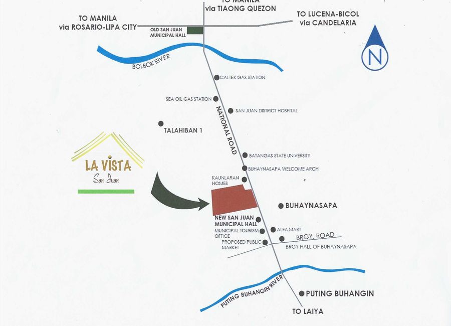 San Juan - Laiya Road, Buhay na Sapa, San Juan, Batangas