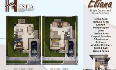 Hestia Properties House and Lot at Lipa City Batangas