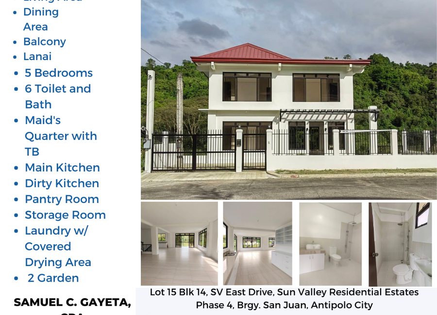 Forest Hills Avenue, Lower Tulakin, Bagong Nayon, Antipolo, Rizal