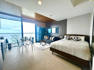 Beach front Furnished condo for sale at The Reef Residences in Mactan Cebu
