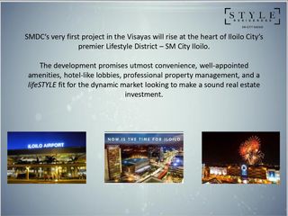 Flexi Suite Unit Condominium For Sale in Style Residences, SM City Ilo-Ilo