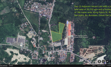 Huge Lot For Sale in Bgry. San Isidro, Bunawan, Davao Del Sur