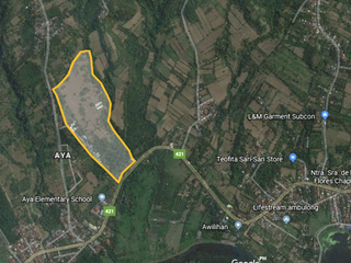 FOR SALE: 16.38-Hectare Prime Agricultural Lot with National Road frontage | Aya, Talisay, Batangas | ₱2,300/sqm