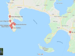 350 sqm Lot for Sale in Playa Calatagan Resort