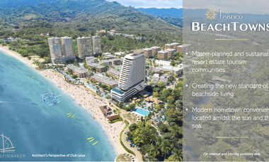 Studio Unit in Beach Front Condo at Laiya San Juan Batangas