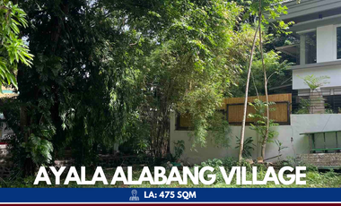 Residential Lot in Ayala Alabang Village, Muntinlupa for Sale
