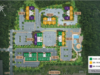 For Sale 2 Bedroom Residential Condo Unit in Monterrace Suites, Clark