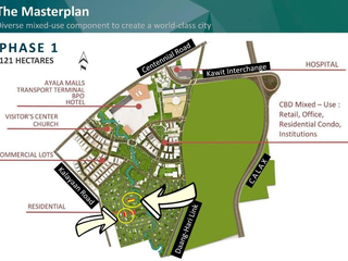 For Sale Vacant Lots in EVO City Residences of Ayala Land,Cavite 333 SQM per lot