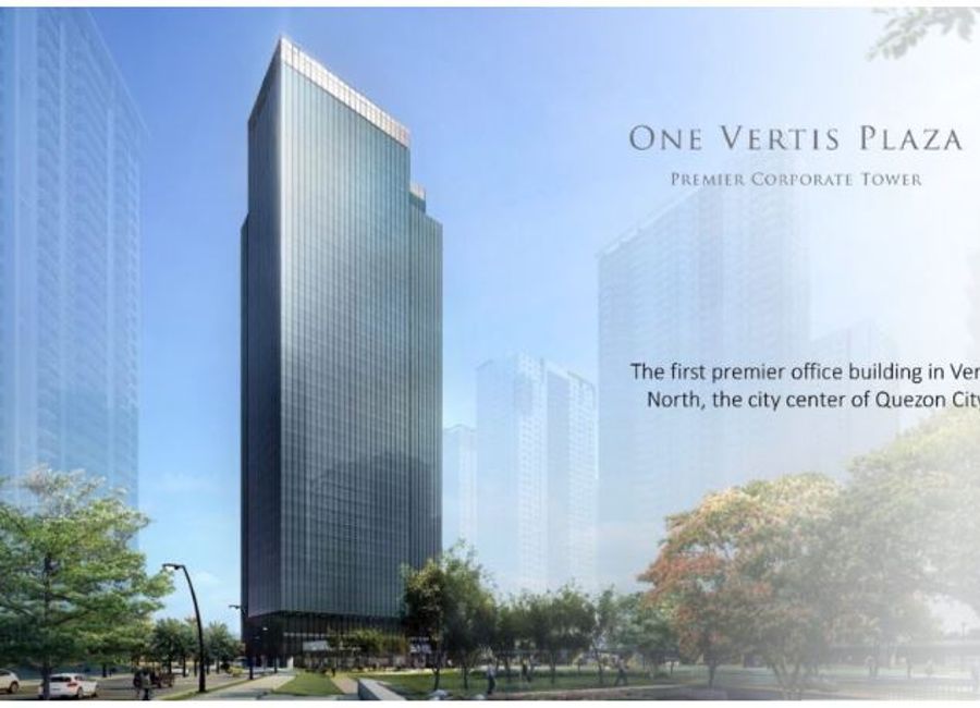 Premium Office Space For Lease One Vertis Plaza Vertis North Quezon