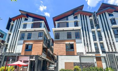 4 Bedroom Townhouse with Homelift Elevator and Playground FOR SALE in Manila