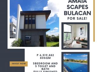 Single Detached House and lot for sale in Bulacan near Nlex Amaia Scapes Bulacan