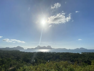 Stunning over looking land for  sale in El Nido