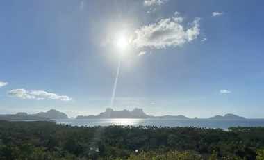 Stunning over looking land for  sale in El Nido